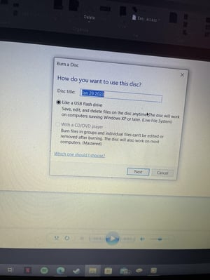 This is the Avatar Image for the CD drive ejecting after burning AI Voice and Text to Speech Generator
